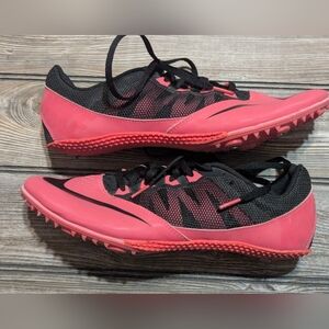 Nike Rivals Track Spikes Size 10.5 Neon Hot Pink (No Metal Spikes Included)